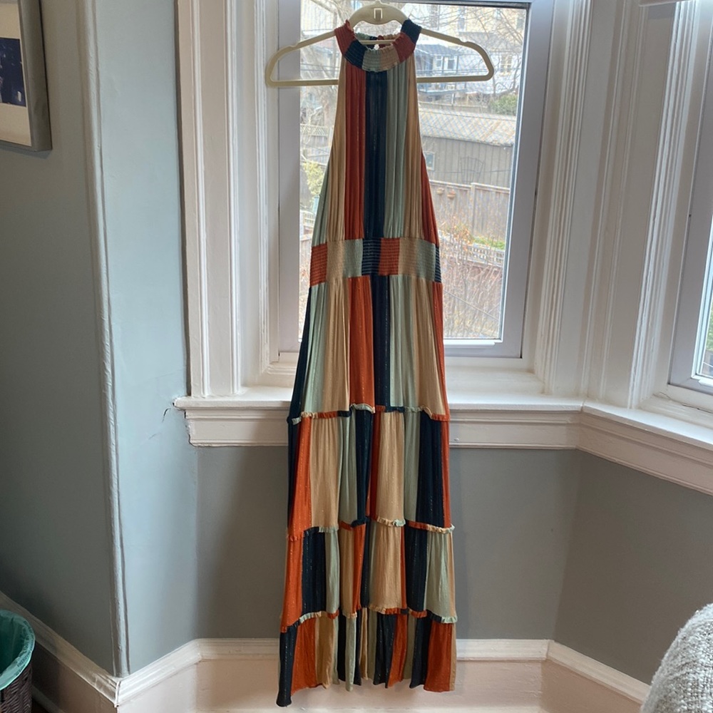 Anthropologie - Farm Rio - halter dress